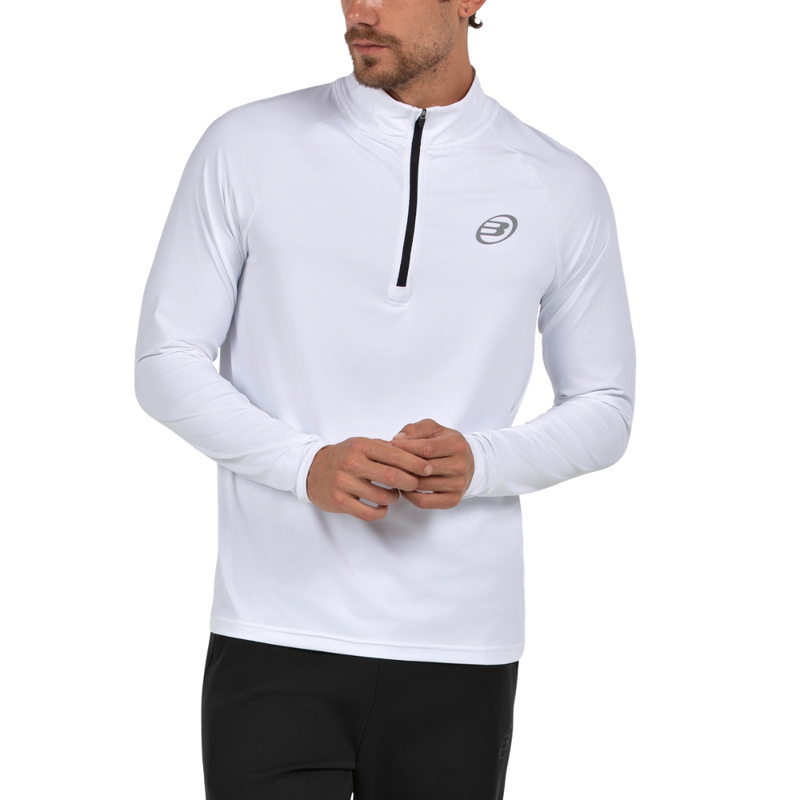 T-shirt de manga comprida Bullpadel Bisol Branca - Esprit Padel Shop