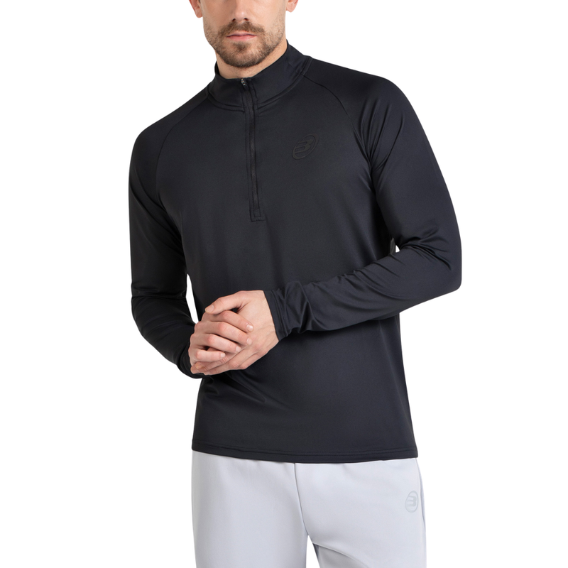 T-shirt de manga comprida Bullpadel Bisol Preto - Esprit Padel Shop