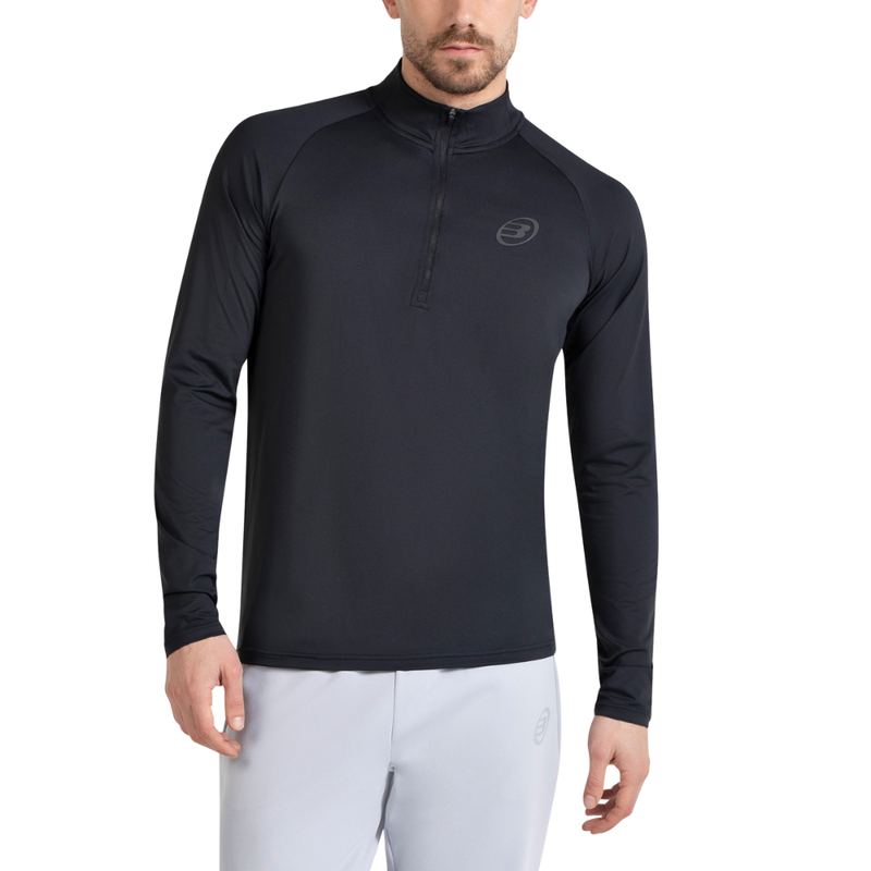 T-shirt de manga comprida Bullpadel Bisol Preto - Esprit Padel Shop