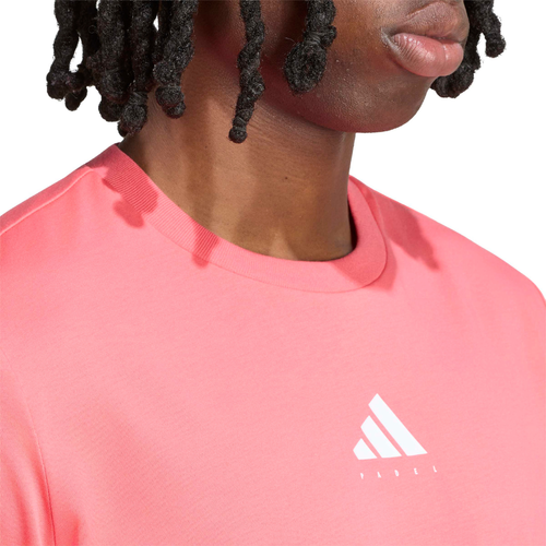 T-shirt Adidas Padel Cat Pure Rose - Esprit Padel Shop
