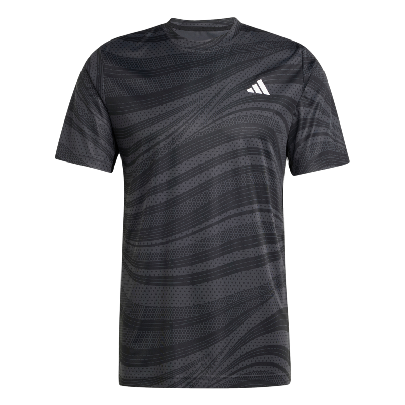 T-shirt Adidas Club Graphic Noir - Esprit Padel Shop