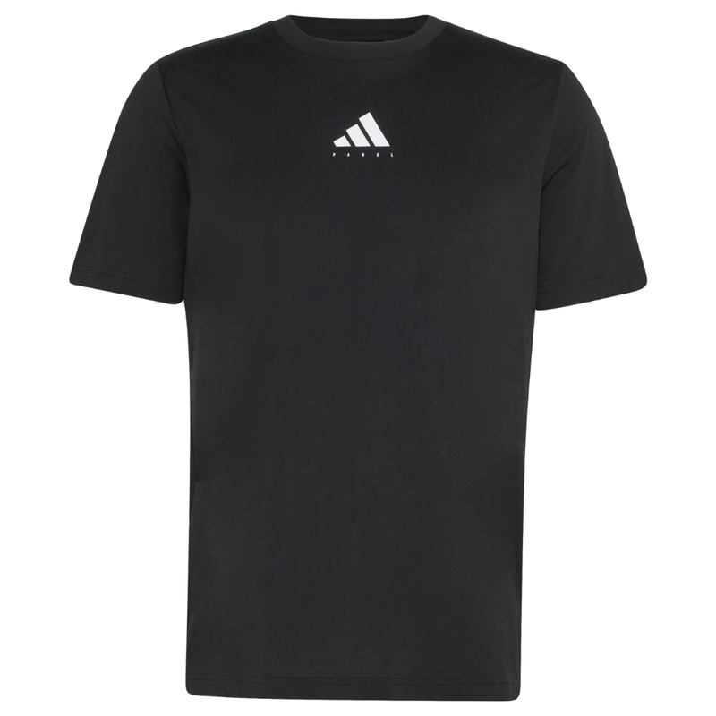 T-shirt Adidas Padel Cat Noir - Esprit Padel Shop