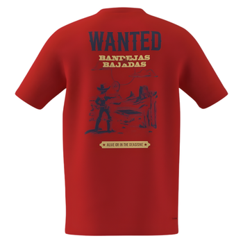 T-shirt Adidas Wanted Rouge - Esprit Padel Shop