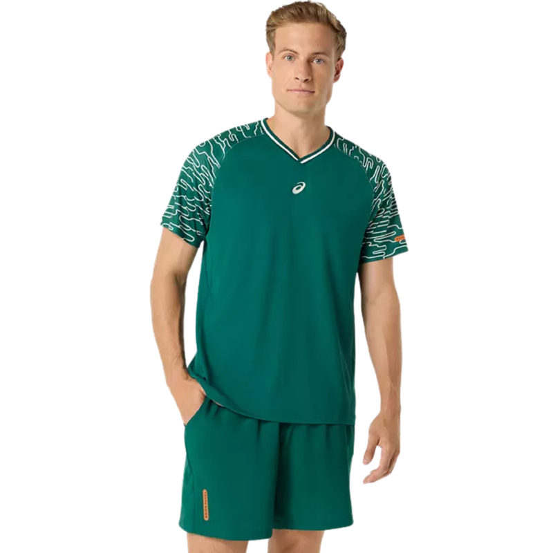 T-shirt Asics Court Vert - Esprit Padel Shop