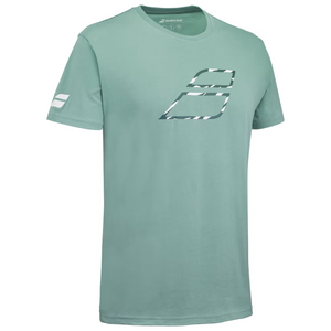 T-shirt Babolat Exercice Big Flag Tee Vert 2024 3q - Esprit Padel Shop