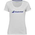 T-shirt Babolat Exercise Tee Branca Mulher