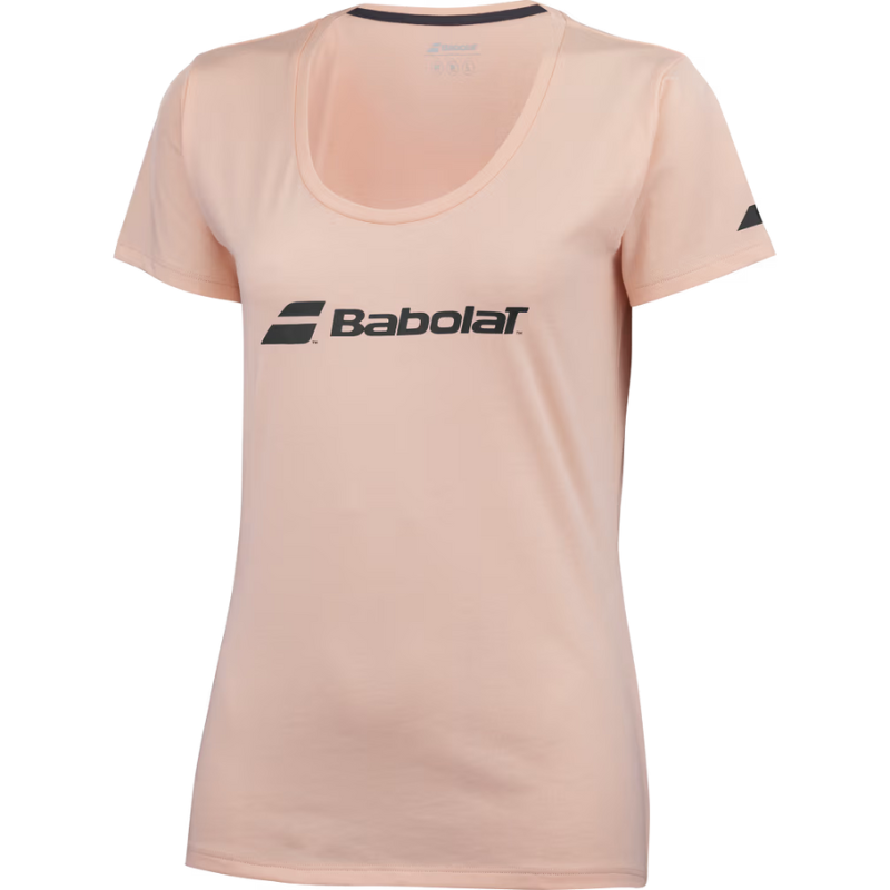 T-shirt Babolat Exercice Tee Rose Junior Girl 2024 - Esprit Padel Shop