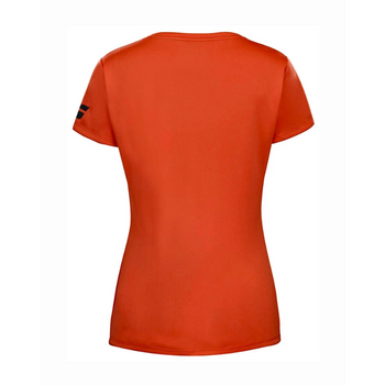 T-shirt Babolat Play Sleeve Top Junior Femme Rouge 2024 - Esprit Padel Shop