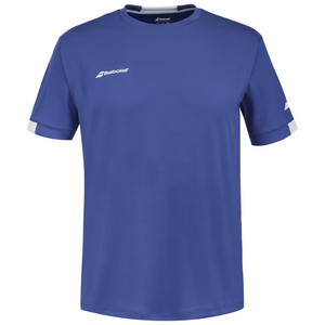 T-shirt Babolat Play Crew Neck Tee bleu marine 2024 face - Esprit Padel Shop*