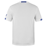 T-shirt Babolat Play Crew Neck Tee blanc 2024 dos - Esprit Padel Shop