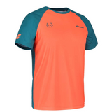 T-shirt Babolat Play Crew Neck Tee Lebron orange 3q- Esprit Padel Shop