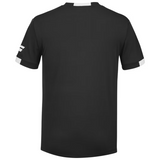 T-shirt Babolat Play Crew Neck Tee Noir 2024 dos - Esprit Padel Shop