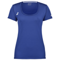 Camiseta Babolat Play Cap Sleeve Top azul marino mujer