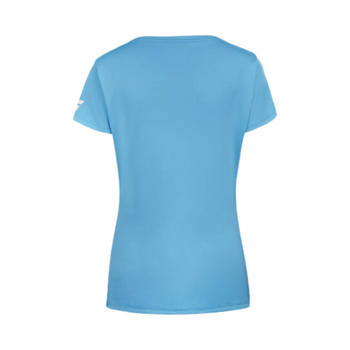 T-shirt Babolat Play Sleeve Top Junior Femme Bleu Clair 2024 - Esprit Padel Shop