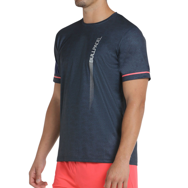 T-shirt Bullpadel Camari Bleu Marine - Esprit Padel Shop
