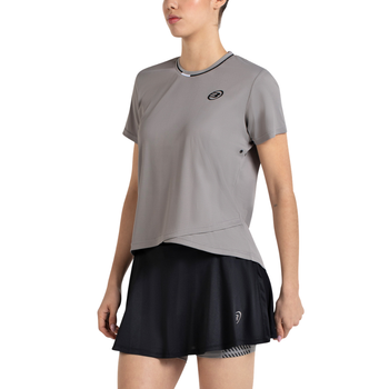 Women's Bullpadel Tilian Grey T-shirt - Esprit Padel Shop