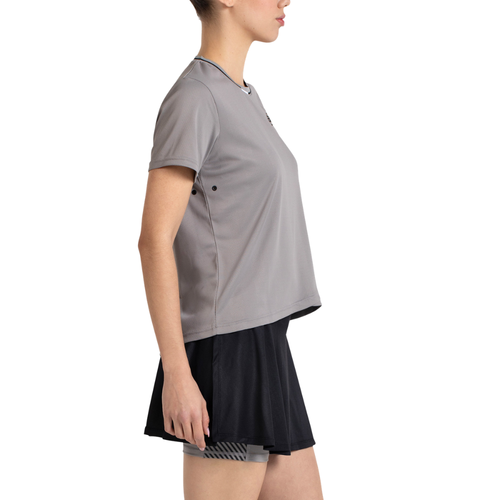 Women's Bullpadel Tilian Grey T-shirt - Esprit Padel Shop