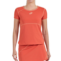 Camiseta Bullpadel Albala Naranja Mujer