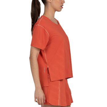 T-shirt Bullpadel Almoin Orange Femme - Esprit Padel Shop