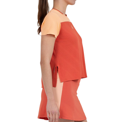 T-shirt Bullpadel Azabal Orange Femme - Esprit Padel Shop