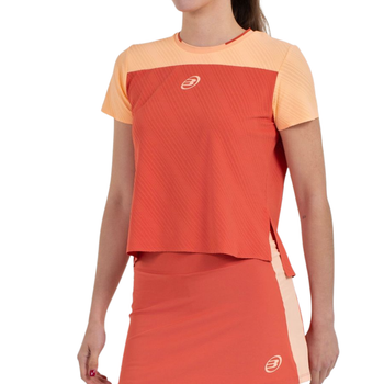 T-shirt Bullpadel Azabal Orange Femme - Esprit Padel Shop