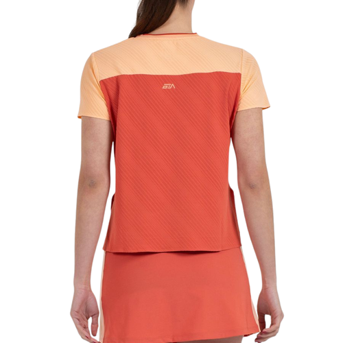 T-shirt Bullpadel Azabal Orange Femme - Esprit Padel Shop