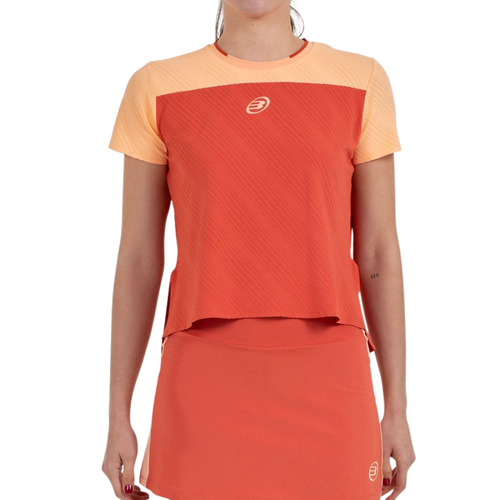 T-shirt Bullpadel Azabal Orange Femme - Esprit Padel Shop