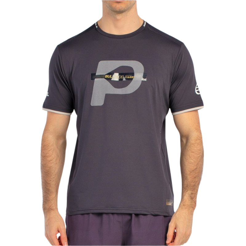 T-shirt Bullpadel Bises Noir - Esprit Padel Shop
