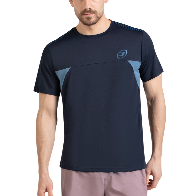 T-shirt Bullpadel Crase Bleu Marine - Esprit Padel Shop