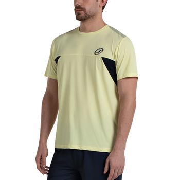 T-shirt Bullpadel Crase Jaune - Esprit Padel Shop