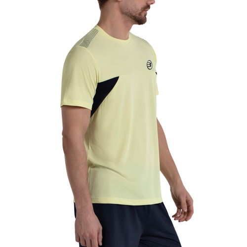 T-shirt Bullpadel Crase Jaune - Esprit Padel Shop