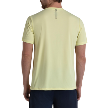 T-shirt Bullpadel Crase Jaune - Esprit Padel Shop