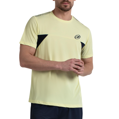 T-shirt Bullpadel Crase Jaune - Esprit Padel Shop