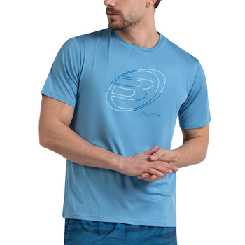 T-shirt Bullpadel Cuno Bleu Clair - Esprit Padel Shop