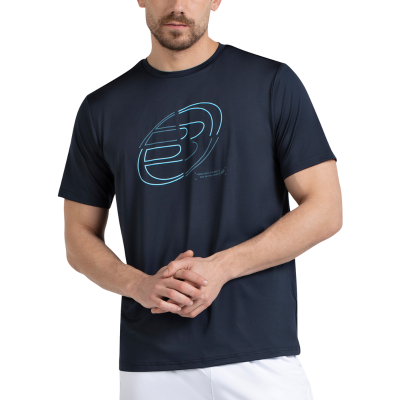 Camiseta Bullpadel Cuno azul marino - Esprit Padel Shop
