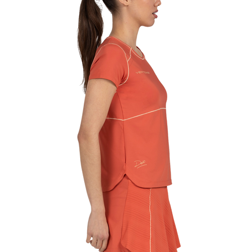 T-shirt Bullpadel Replica Delfi Brea 26V Orange Femme - Esprit Padel Shop