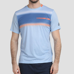 T-shirt Bullpadel Lacar Bleu clair face - Esprit Padel Shop