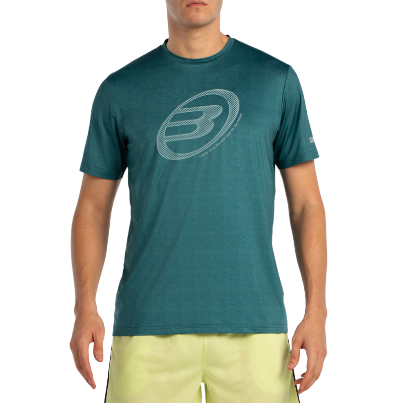 T-shirt Bullpadel Lande Vert Foncé - Esprit Padel Shop