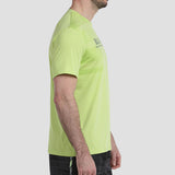 T-shirt Bullpadel Leteo jaune cote - Esprit Padel Shop