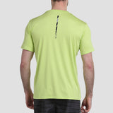 T-shirt Bullpadel Leteo jaune dos - Esprit Padel Shop