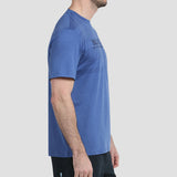 T-shirt Bullpadel Leteo bleu cote - Esprit Padel Shop