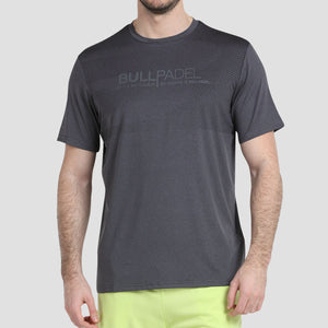 T-shirt Bullpadel Leteo Noir face - Esprit Padel Shop