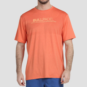 T-shirt Bullpadel Leteo orange face - Esprit Padel Shop