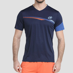 T-shirt Bullpadel Letra bleu face - Esprit Padel Shop