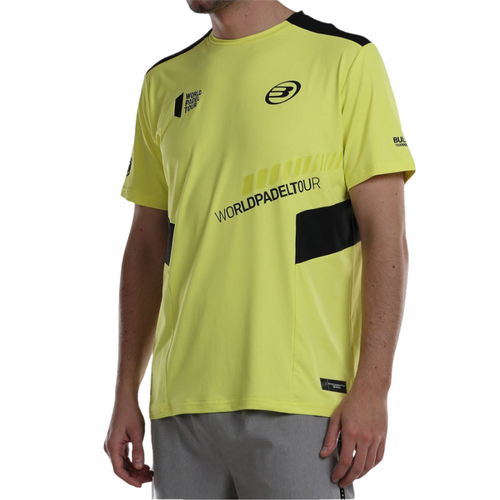 T-shirt Bullpadel Lugre jaune - Esprit Padel Shop