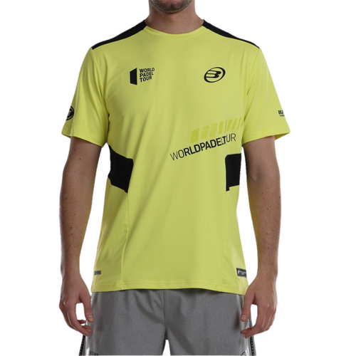 T-shirt Bullpadel Lugre jaune - Esprit Padel Shop