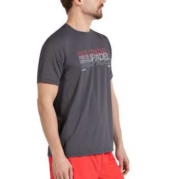 Bullpadel Marila T-shirt Grey - Esprit Padel Shop