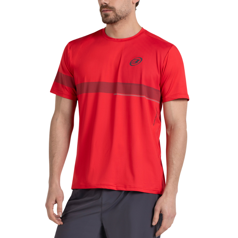 T-shirt Bullpadel Milon Rouge - Esprit Padel Shop