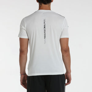 T-shirt Bullpadel Omeya Blanc dos - Esprit Padel Shop