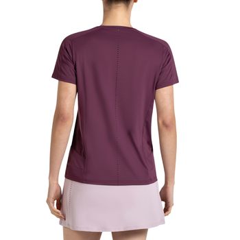 Maglia Bullpadel Omur Rossa Donna - Esprit Padel Shop